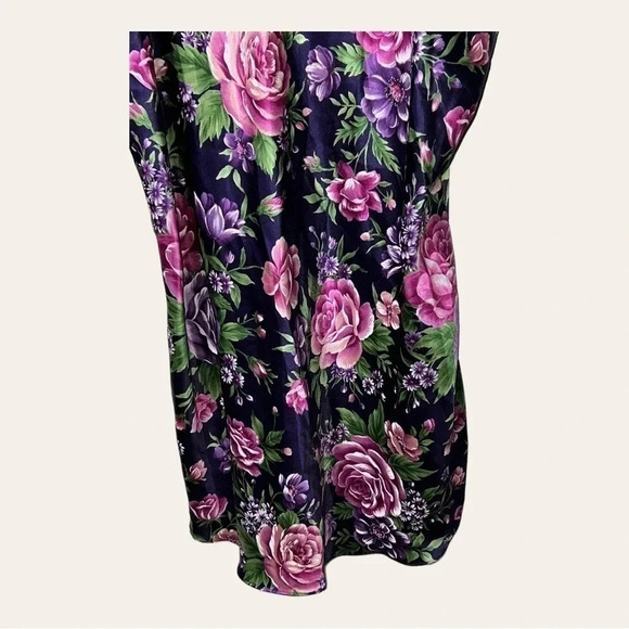 0305. VINTAGE‎ DENTELLE NEGLIGÉE SPAGHETTI STRAP SIZE LARGE - Picture 5 of 8